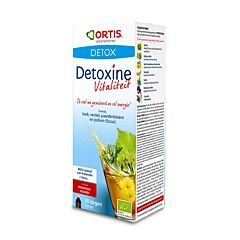Ortis Detoxine Vitaliteit Bio Cocktail Framboos/ Veenbes 250ml