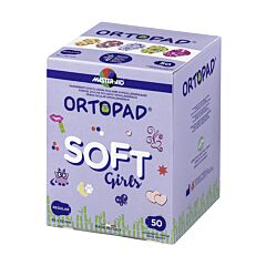 Ortopad Soft Girls Regular Oogpleisters - 85x59mm - 50 Stuks