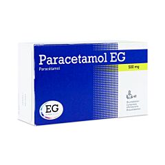 Paracetamol EG 500mg 40 Bruistabletten