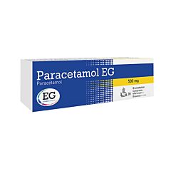 Paracetamol EG 500mg 20 Bruistabletten