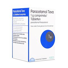 Paracetamol Teva 1g 100 Tabletten