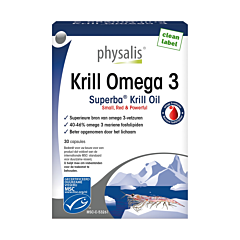 Physalis Krill Omega 3 - 60 Capsules