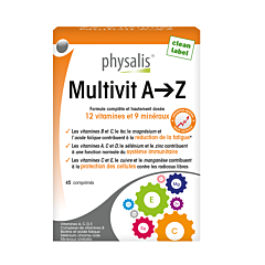 Physalis Multivit A-Z - 45 Tabletten