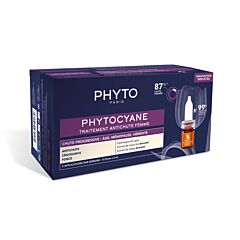Phyto Phytocyane Behandeling Progressieve Haaruitval Vrouwen 12x5ml Ampullen