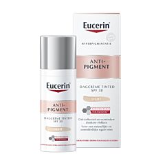 Eucerin Anti-Pigment Getinte Dagcrème SPF30 - Lichte Tint - 50ml