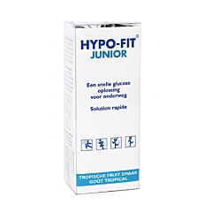 Hypo-Fit Junior Direct Energy Glucoseoplossing - Tropical Fruit - 12x7g Zakjes