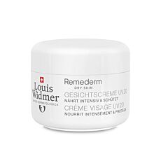 Louis Widmer Remederm Gezichtscrème UV20 - Met Parfum - 50ml