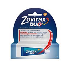 Zovirax Duo Koortslip Crème 2g