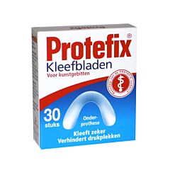 Protefix Kleefblad Onderprothese 30 Stuks