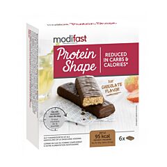Modifast Protein Shape Reep Chocolade 6x27g