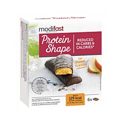 Modifast Protein Shape Reep Pure Chocolade/ Sinaasappel 6x31g