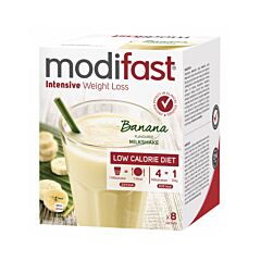 Modifast Intensive Milkshake Banaan 8x55g