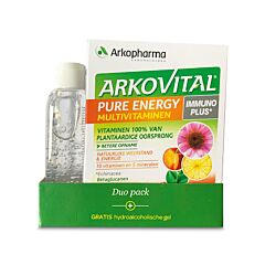 Arkovital Pure Energy Duopack 60 Tabletten + GRATIS Pure Clean Hydroalcoholische Gel 100ml