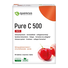 Quercus Pure C 500  - 60 Tabletten