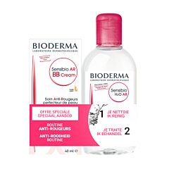 Bioderma Promo Sensibio H2O AR 250ml + Sensibio AR BB Crème 40ml