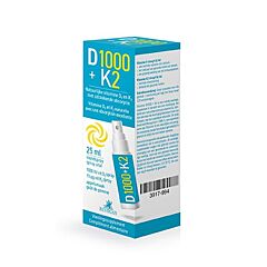 Vitamine D1000 + K2 Mondspray 25ml