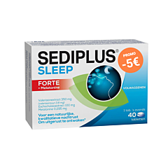 Sediplus Sleep Forte 40 tabletten Promo - €5