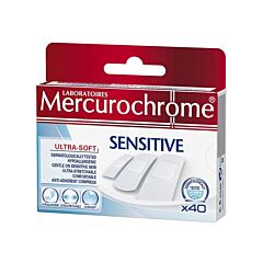 Mercurochrome Sensitive 40 Pleisters