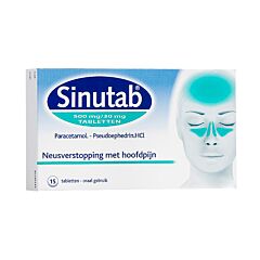 Sinutab 15 Tabletten