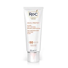 RoC Soleil-Protect Anti Bruine Vlekjes Fluide SPF50+ 50ml