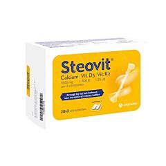 Steovit Calcium/Vitd3/Vit K2 - 1000mg/800IE - 28x2 Tabletten