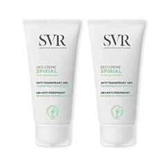 SVR Spirial Deo-Crème 48h - Intense Transpiratie - Duopack 2x50ml NF
