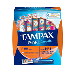Tampax Pearl Compak Super Plus 18 Tampons