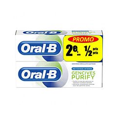 Oral-B Purify Intense Reiniging Tandpasta Promo 2x75ml 2e -50%