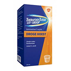 Therafixx-tusso 0,15% Siroop Droge Hoest 200ml
