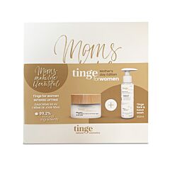 Tinge Geschenkkoffer Moederdag Anti-Aging Dagcrème 50ml + Face & Handwash 100ml