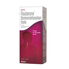 Toularynx Dextromethorphan Forte 3mg/ml Siroop Droge Hoest 160ml