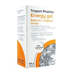Trisport Pharma Ratio 2:1 Energy Gel + Coffeine Orange 10x50g