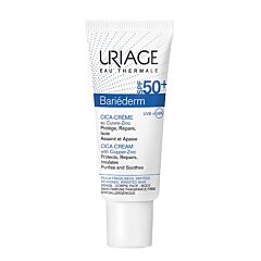 Uriage Bariéderm Cica-Crème Met Koper/Zink SPF50+ Tube 40ml