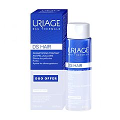 Uriage DS Hair Anti-Roos Shampoo 200ml + DS Hair Milde Evenwichtsherstellende Shampoo 200ml