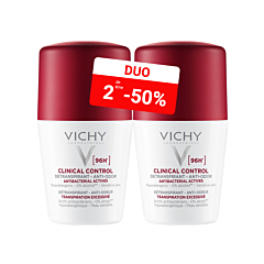 Vichy Clinical Control 96h Deo Roll-On 2x50ml Promo 2e - 50%