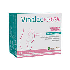 Vinalac DHA/EPA 60 Tabletten + 60 Softgels - Optimale Formule