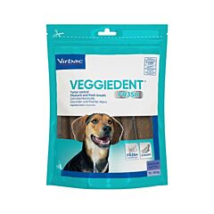 Virbac Veggiedent Hond - 10-30kg - 15 Kauwstrips