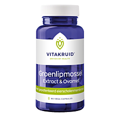 Vitakruid Groenlipmossel Extract & Ovomet - 90 Capsules