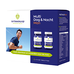Vitakruid Multi Dag & Nacht Man - 2x30 Tabletten