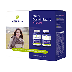 Vitakruid Multi Dag & Nacht Vrouw - 2x90 Tabletten