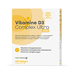 Natural Energy Vitamine D Complex Ultra 3000 - 120 Softgels