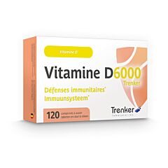 Vitamine D6000 Immuunsysteem 120 Tabletten