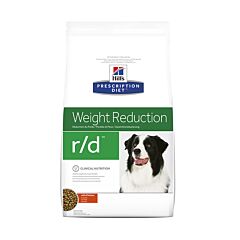 Hills Prescription Diet Weight Reduction R/D Hondenvoer Kip 4kg 