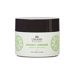 Umami Woody Lemons Body Scrub Bergamot & Ceder 250ml