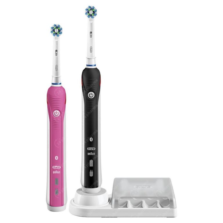 leerboek Leonardoda Asser Oral-B Smart 4900W Zwart/Roze Elektrische Tandenborstel 2 Stuks online  Bestellen / Kopen