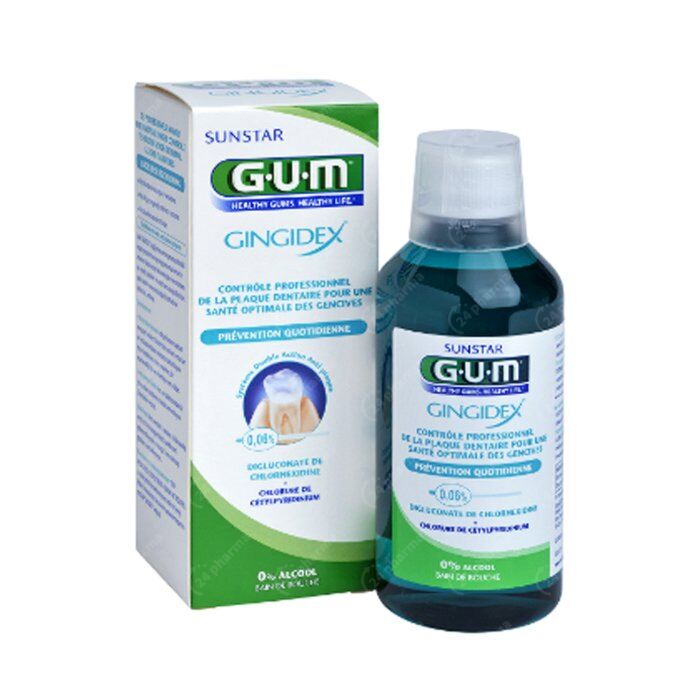 klauw Gering reflecteren Gum Gingidex 0,06% Chloorhexidine Mondspoeling 300ml Online Bestellen /  Kopen