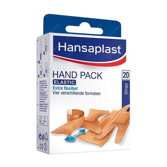 Riet zwavel verliezen Hansaplast Hand Pack Pleisters 20 Stuks online Bestellen / Kopen