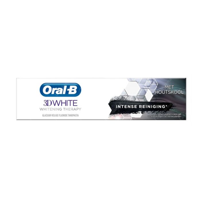 Stam wacht Kluisje Oral-B 3D White Whitening Therapy - Houtskool Tandpasta 75ml online  Bestellen / Kopen