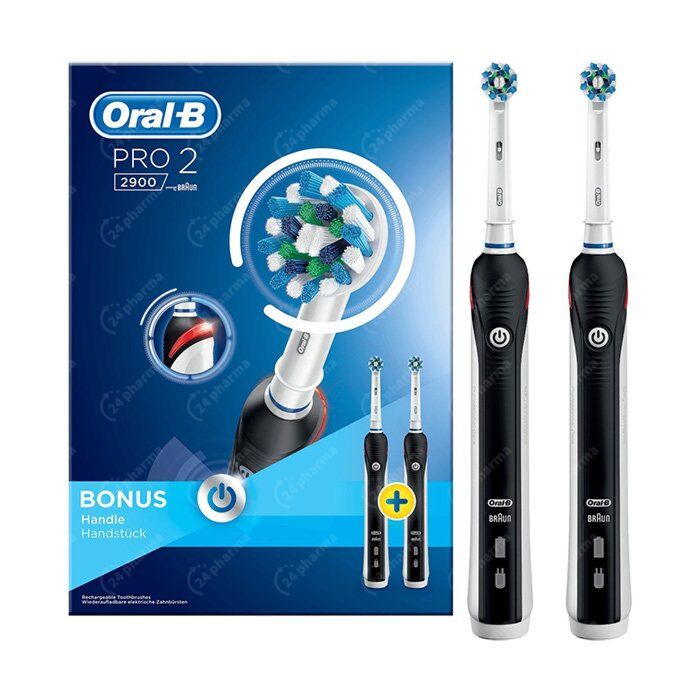 Begrafenis Nautisch samenzwering Oral-B Pro 2 2900 Duopack Elektrische Tandenborstel 2 Stuks online  Bestellen / Kopen