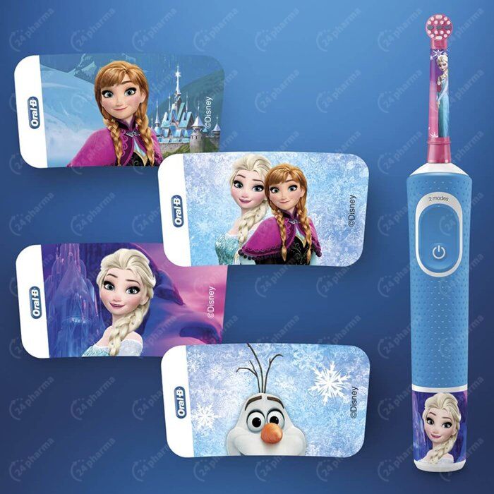 Frozen Elektrische Tandenborstel 3+ Jaar 1 Stuk + Extra Opzetborstel online Bestellen / Kopen